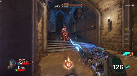 Quake Champions é um frenesi multijogador explosivo repleto de campeões únicos e habilidades destrutivas!